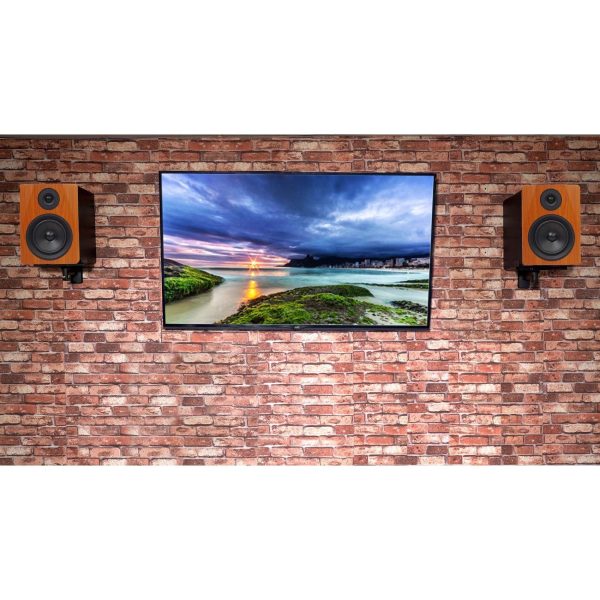 (2) Rockville APM6C 6.5  250W Powered USB Studio Monitor Speakers+Wall Brackets Online now