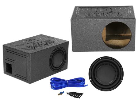 Polk Audio DB1042DVC 10” 1050w Car Audio Subwoofer+Vented Sub Box Enclosure Online now