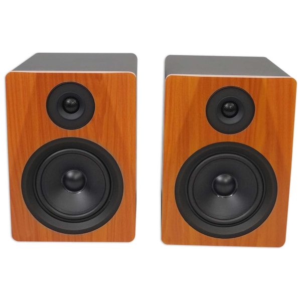 (2) Rockville 5.25  250 w Powered Studio Monitors +Stands+Headphones+Mic+Foam Pads Sale