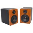 Pair Rockville APM5C 5.25  2-Way 250W Powered Studio Monitors+10  Sub+Interface For Sale