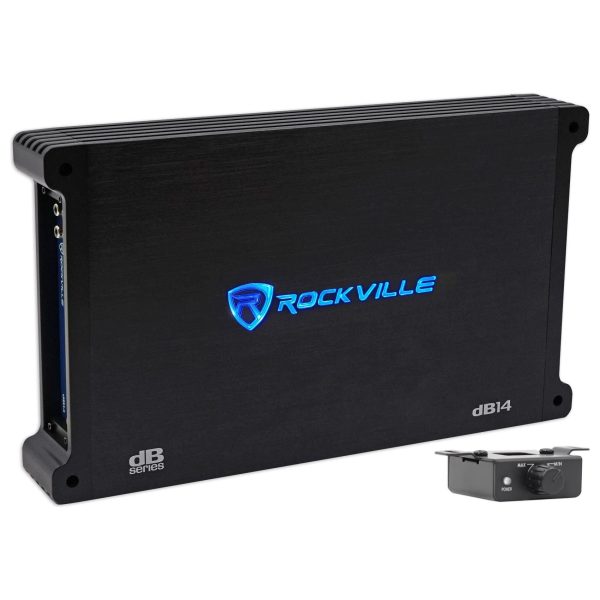 Rockville 2000 Watt Mono Amplifier For (2) Kicker 43CVR152 COMPVR 15  Subwoofers Online Sale