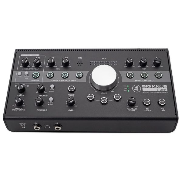 Mackie Big Knob Studio + Plus 4x3 Monitor Controller Interface w  USB I O+Stand Online Hot Sale