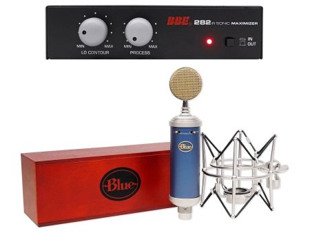 Blue Bluebird SL Studio Recording Microphone Mic+Shockmount+Case+Sonic Maximizer For Cheap