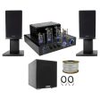 Rockville BluTube LED Bluetooth Tube Amplifier+Bookshelf Speakers+Stands+8  Sub Online Hot Sale