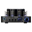 Rockville BluTube LED Tube Amplifier Home Theater Bluetooth Receiver+4) Speakers For Discount