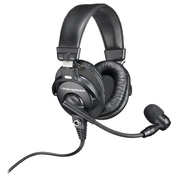 Audio Technica BPHS1 Over-Ear Broadcast Headphones Headset w boom Mic+Speakers For Cheap