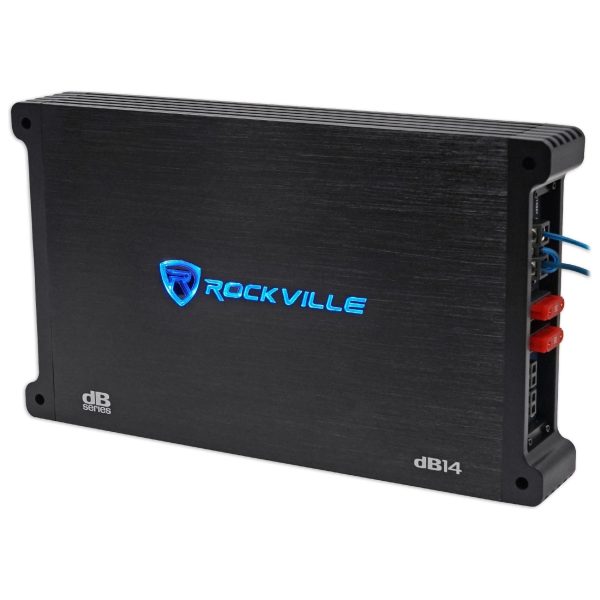 Rockville 2000w Mono Amplifier For 2) Kicker 44CVX102 Comp VX CVX 10  Subwoofers Fashion