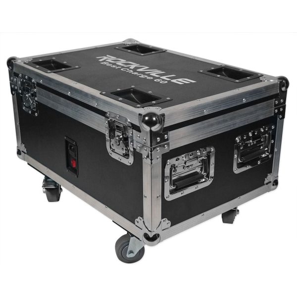 Rockville BEST PACK 60 6) Black Rechargeable Lights+Case+Wireless DMX Controller Online