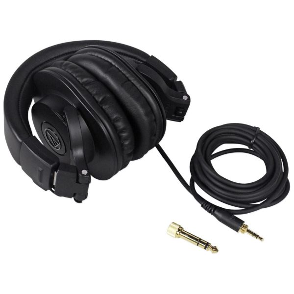 Audio Technica ATH-M30X Professional Studio Monitor Collapsible Headphones Online