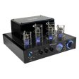 Rockville BluTube LED Tube Amplifier Home Bluetooth Receiver+(2) 6.5  Speakers Discount