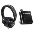 Audio Technica ATH-M40x Closed-Back Studio Monitor headphones ATHM40x+Amplifier on Sale