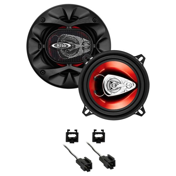 Boss Rear Factory Speaker Replacement Kit For 2003-2005 Dodge Ram 2500 3500 Cheap