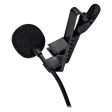 AKG C417 L Omnidirectional Clip on Lavalier Microphone XLR Mic + Headphones on Sale