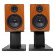 (2) Rockville APM5C 5.25  250W Powered USB Studio Monitor Speakers+Desk Stands For Sale