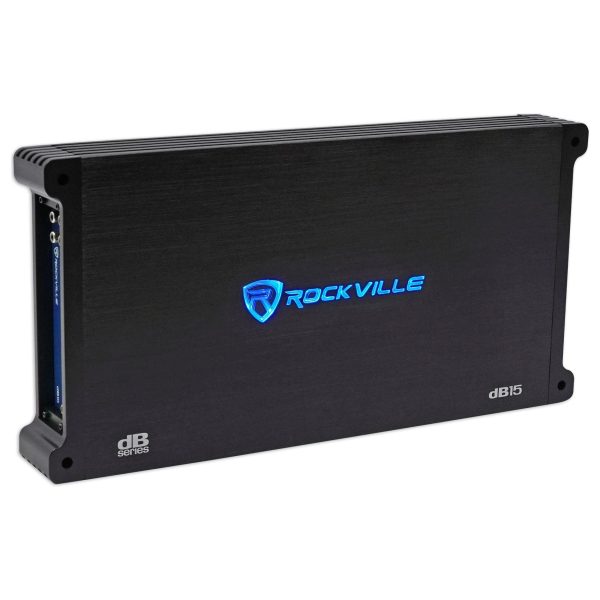 Rockville 3000w Amplifier For (2) Kicker 44L7S102 L7S102 SoloBaric 10  Subwoofers Supply