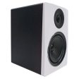 (2) Rockville APM6W 6.5  Powered Studio Monitors+Active 10  Subwoofer+Foam Pads For Discount