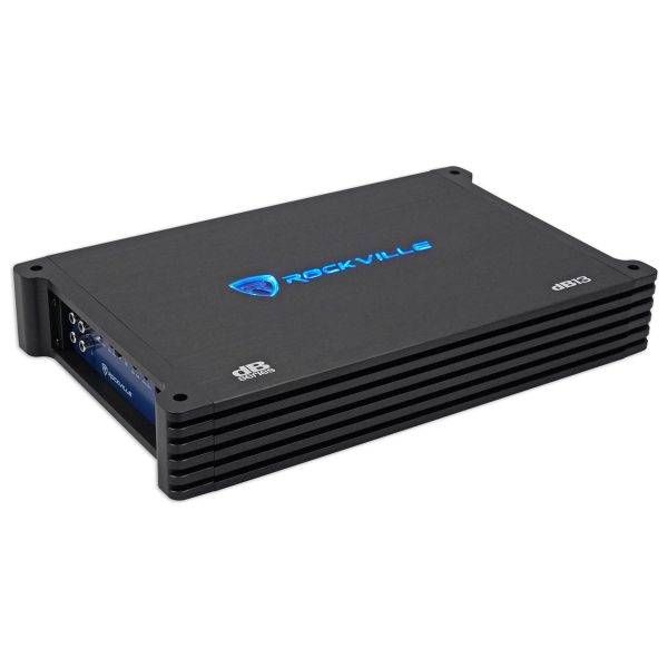 Rockville 1500w Mono Amplifier Amp For (1) Kicker Comp VX CVX12-4 12  Subwoofer Online