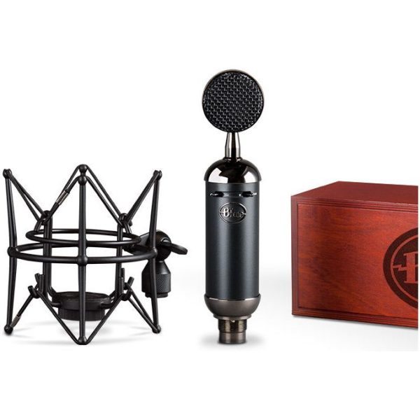 Blue Blackout Spark SL Condenser Studio Microphone+Shockmount+Gooseneck Stand Cheap