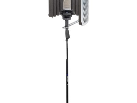 AKG P420 Studio Condenser Recording Microphone+Samson Vocal Booth+Stand Online now