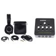 Audio Technica ATH-M50X Pro Studio Monitor Headphones w Case+Headphone Amplifier on Sale