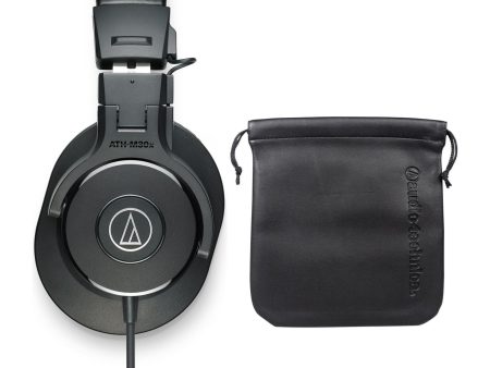 Audio Technica ATH-M30X Professional Studio Monitor Collapsible Headphones Online