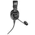 Audio Technica BPHS1 Over-Ear Broadcast Headphones Headset w boom+Studio Mic Sale