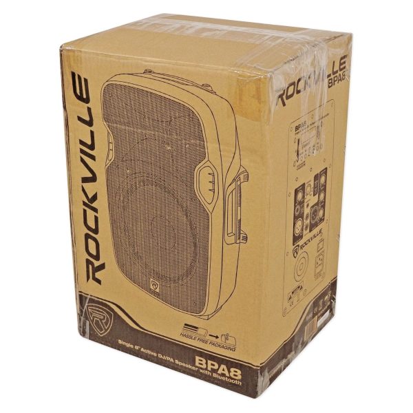 Rockville BPA 8  Church Speaker Sound System w Headset Mic For Sermons, Speeches Sale