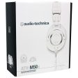 Audio Technica ATH-M50XWH Studio Monitor Headphones+4-Way Distribution Amplifier Online Hot Sale