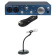 Presonus Audiobox iTwo 2X2 USB PC Mac Recording Interface+Gooseneck Mic Stand For Discount