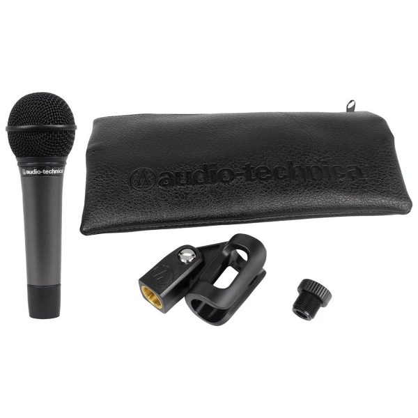 Audio Technica Dynamic Podcasting Podcast Microphone+Tripod+Pop Filter+Cable on Sale