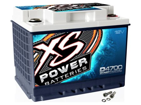 XS Power D4700 2900 Amp 12V Group 48 Power Cell Car Audio Sealed AGM Battery For Cheap