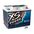 XS Power D4700 2900 Amp 12V Group 48 Power Cell AGM Battery + Power Ground Wires Online Hot Sale