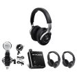 Audio Technica ATH-M70x Pro Monitor Headphones ATHM70x+Mic+Amplifier+Headphones For Discount