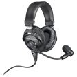 Audio Technica BPHS1 Over-Ear Broadcast Headphones Headset w boom+Studio Mic Sale