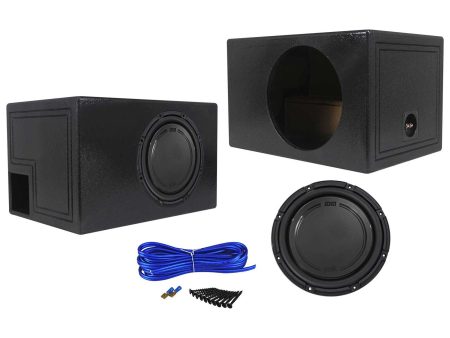 Polk Audio DB1242SVC 12” 1110 Watt SVC Car Subwoofer+Vented Sub Box Enclosure For Sale