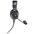 Audio Technica BPHS1 Over-Ear Broadcast Headphones Headset w boom Mic+Speakers For Cheap