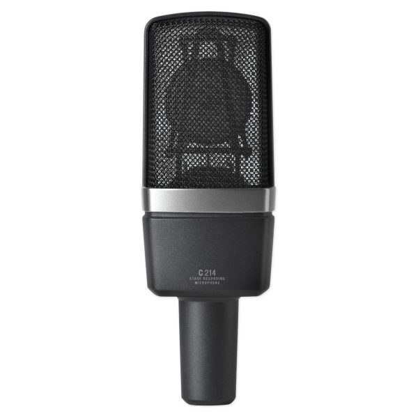 AKG C214 Pro Studio Condenser Microphone Recording Mic+Soundcraft 5-Ch. Mixer For Cheap