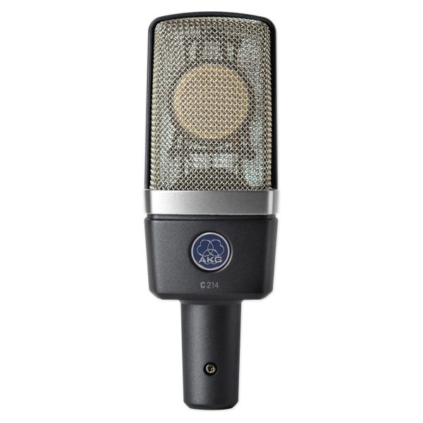 AKG C214 Pro Studio Condenser Microphone Recording Mic+Soundcraft 5-Ch. Mixer For Cheap