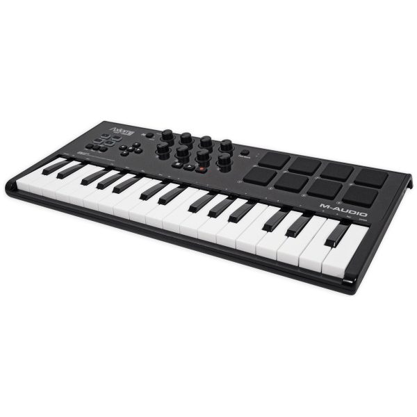 M-Audio Axiom AIR Mini 32-Key USB MIDI Keyboard Controller w  Drum Pads+Bag Online Hot Sale