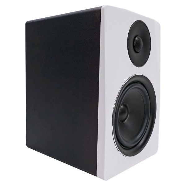 Pair Rockville APM6W 6.5  2-Way 350 Watt Powered USB Studio Monitors+Stands+Pads For Discount