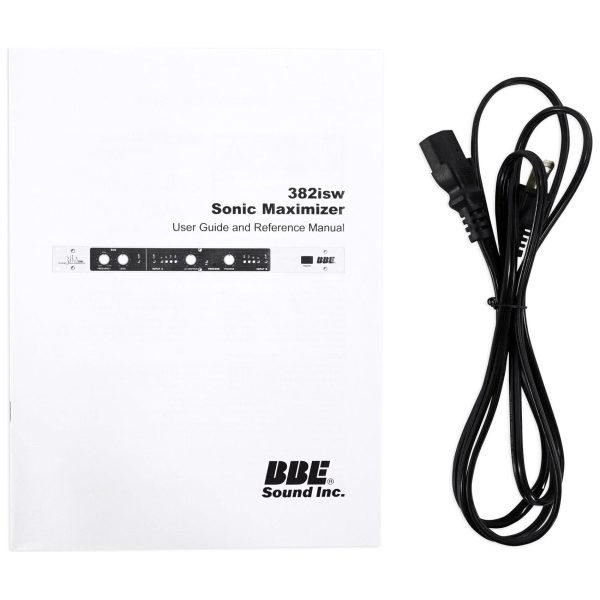 BBE 382ISW Sonic Maximizer Signal Processor Sub Control+Crossover+AKG Headphones For Discount