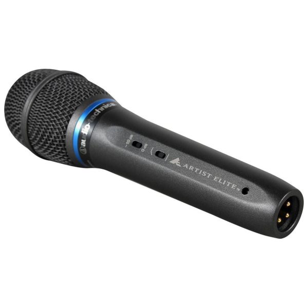 Audio Technica AE5400 Handheld Vocal Condenser Microphone Mic w HPF & 10dB Pad Online Hot Sale