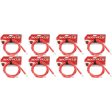 8 Rockville RCTR110R Red 10  1 4   TRS to 1 4   TRS  Cable 100% Copper Sale