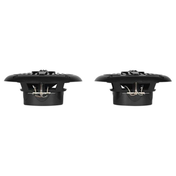 (4) Rockville MS40B Black 4  200w Speakers+Hifonics Amplifier For ATV UTV Cart Online now