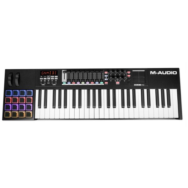 M-Audio Code 49-Key USB MIDI Keyboard Controller+Dual Stand CODE49 Cheap