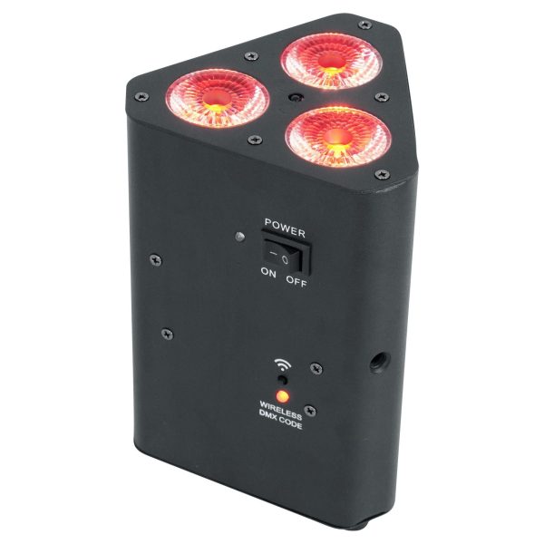 2 Rockville BEST PAR+BEST STRIP+ROCKWEDGE Wireless DMX Battery Lights+Controller For Cheap