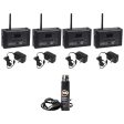 4 Chauvet D-Fi Hub Compact Wireless DMX Transmitter Receivers+Lighting Software Fashion