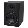 2) Rockville DPM6B 6.5  420 Watt Studio Monitors+Stands+Headphones+Mic+Shield Fashion