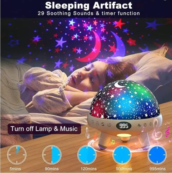 LED Nightlight Star Projector Sound Machine Discount