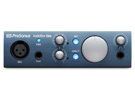 New Presonus Audiobox iOne 2X2 USB iPad PC Mac Recording System Interface For Discount